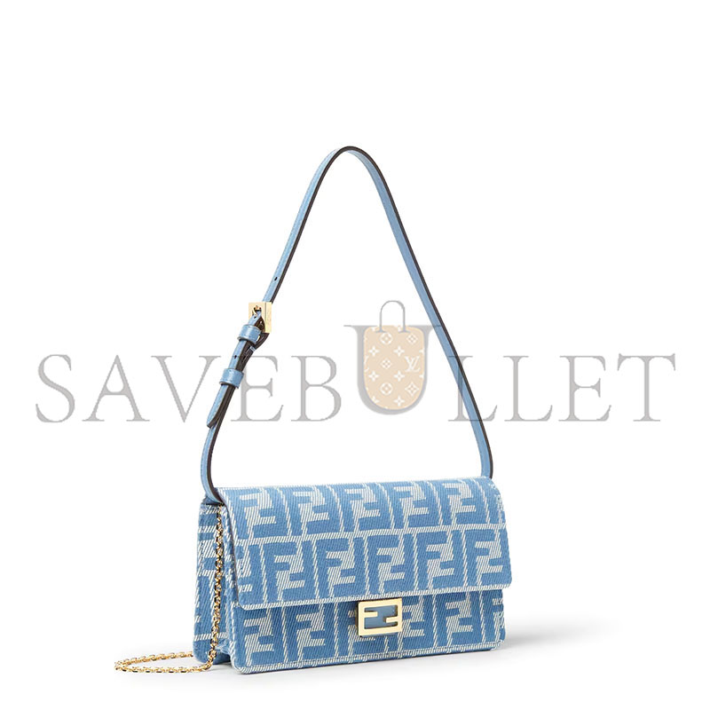 F**di wallet on chain baguette 8m0498aunjf1skl (21*11.5*5cm)